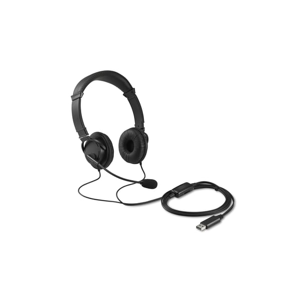 Kensington USB Hi-Fi Hovedtelefoner - Hovedtelefoner med mikrofon