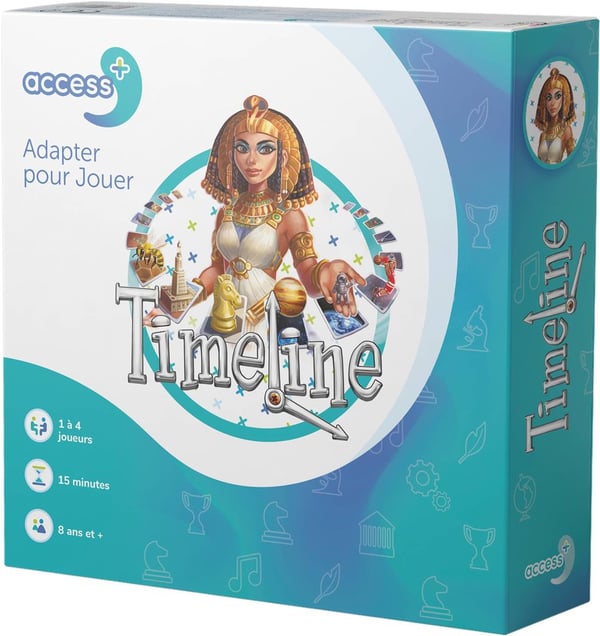 Asmodee ACSTIME01FR sällskapsspel 15 min
