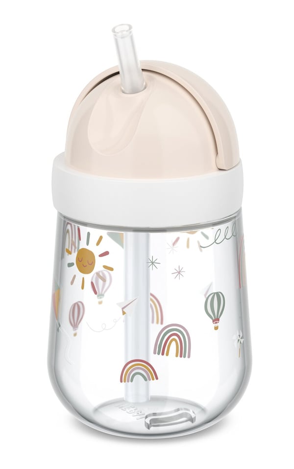 BØRNEKOP MED SUGERØR 300ML MIO SUNSHINE & RAINBOW 108014065245