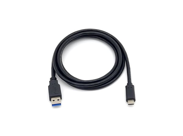 Equip 128344 USB-kablar USB 3.2 Gen 1 (3.1 Gen 1) 2 m USB A USB C 5 Gbit/s Svart