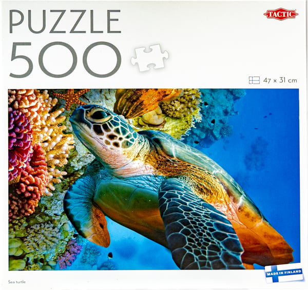 Tactic Lovers Sea Turtle Puslespil 500 stk Dyr