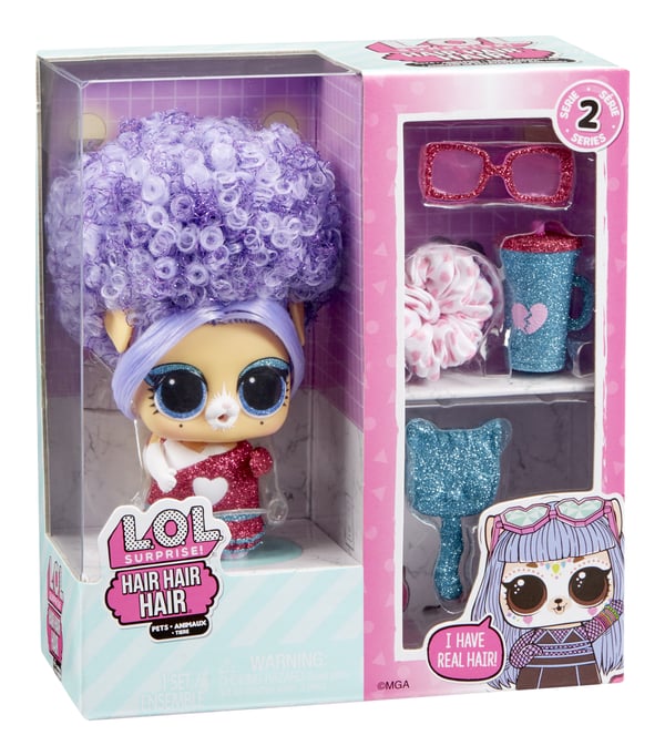 L.O.L. Surprise! Hair Hair Hair Pets Asst in PDQ
