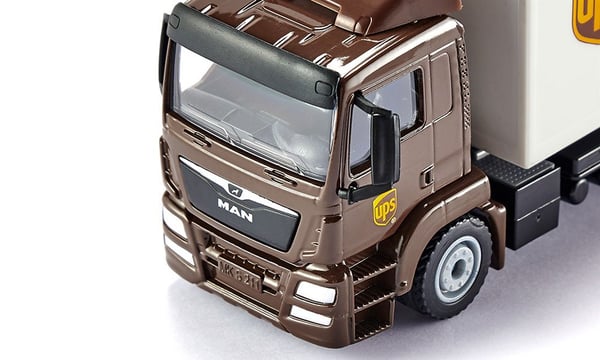 Siku MAN Truck with box body and tail lift Rekka-/Täysperävaunumalli Esikoottu 1:50