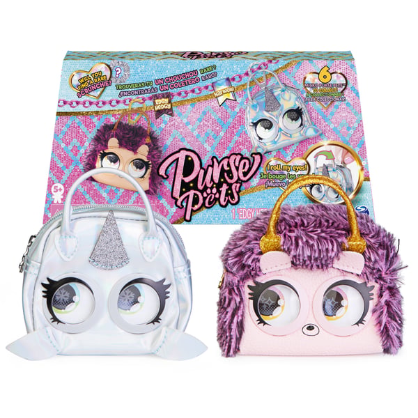 Purse Pets BAG Micros 2PK ECMX GML Rosa, Silver Pojke/flicka Handväska Purse Pets BAG Micros 2PK ECMX GML Rosa, Silver Pojke/flicka Handväska
