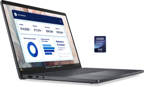 DELL Pro 14 Premium PA14250 Copilot+ PC Intel Core Ultra 5 236V Kannettava tietokone 35,6 cm (14") Full HD+ 16 GB LPDDR5x-SDRAM 512 GB SSD Wi-Fi 7 (802.11be) Windows 11 Pro Saksa Harmaa