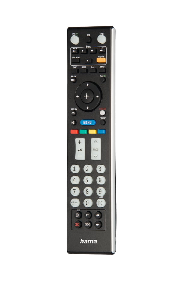 Hama 00221062 fjernbetjening IR trådløs TV Tryk på knapper