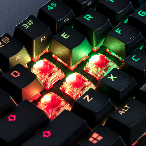 HyperX 60 Alloy Origins AQUA Gaming-tangentbord