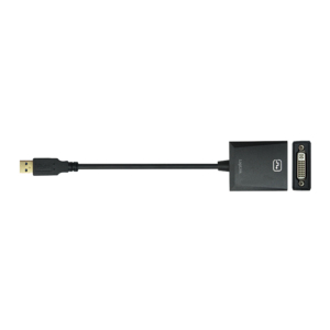 LogiLink UA0232 USB grafisk adapter 1920 x 1080 pixel Sort