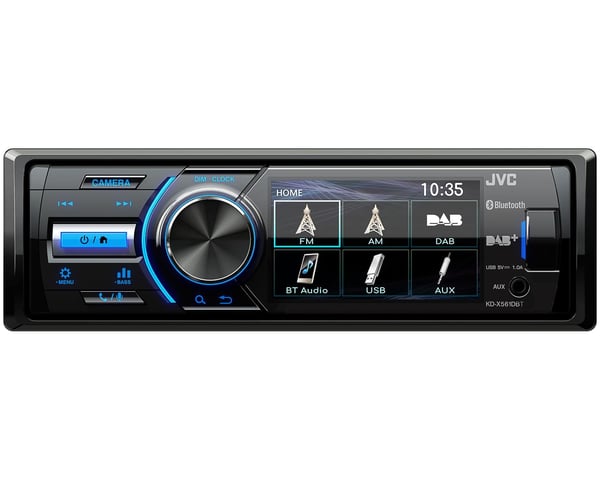 JVC KD-X561DBT bil media receiver Sort, Blå 180 W Bluetooth