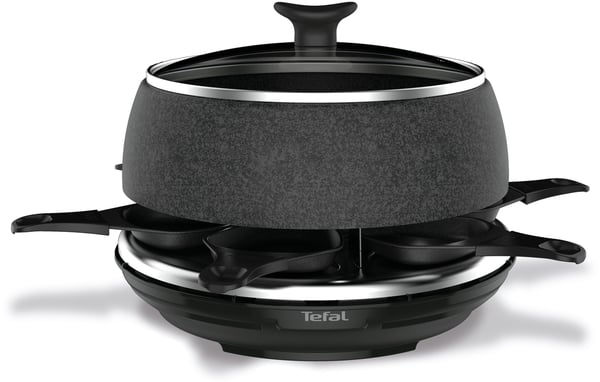 Tefal Cheese'N'Co RE12C8 raclette grill 6 person(er) 850 W Sort