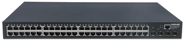 Intellinet 561334 netværksswitch Administreret L2 Gigabit Ethernet (10/100/1000) Sort