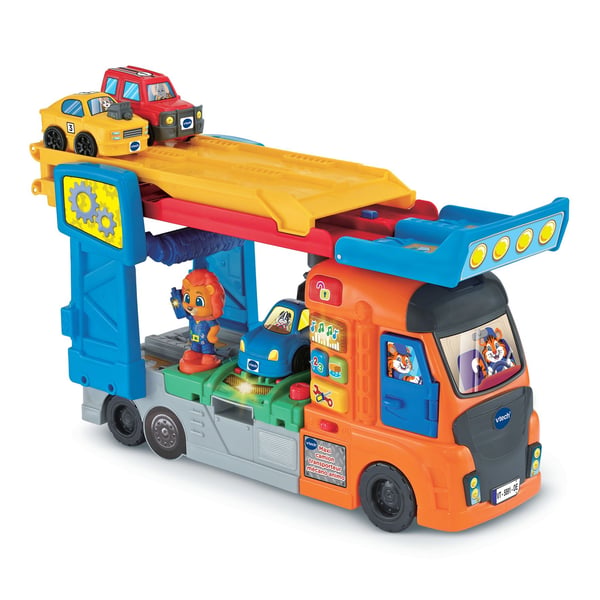 VTech Tut Tut Bolides – Maxi camion transporteur Mécano Animo VTech Tut Tut Bolides – Maxi camion transporteur Mécano Animo