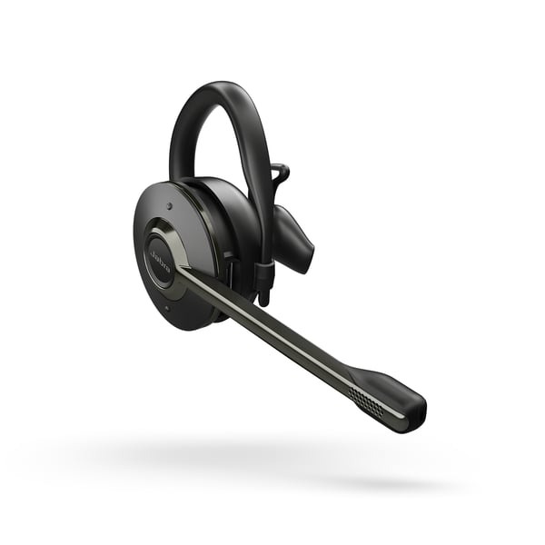 Jabra Engage 75 Headset Trådlös Huvudband, Öronkrok, Hals-band Kontor/callcenter Bluetooth Laddningsställ Svart