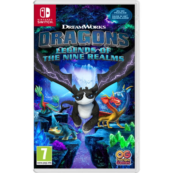 BANDAI NAMCO Entertainment Dragons: Legends of The Nine Realms Standard Nintendo Switch BANDAI NAMCO Entertainment Dragons: Legends of The Nine Realms Standard Nintendo Switch