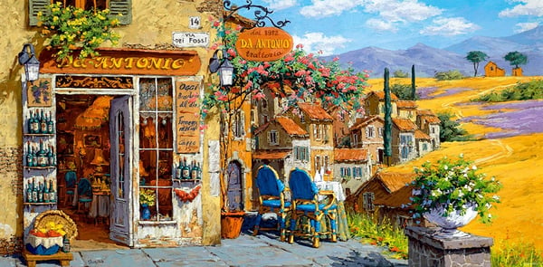 Castorland Colors of Tuscany 4000 pcs Puslespil 4000 stk By