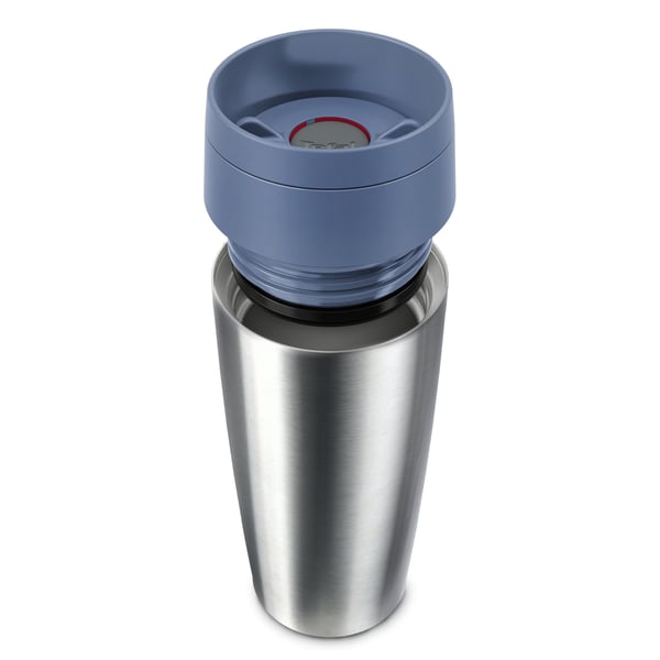 Tefal Travel Mug Eco N2024110 matkamuki 360 ml Sininen, Ruostumaton teräs Ruostumaton teräs