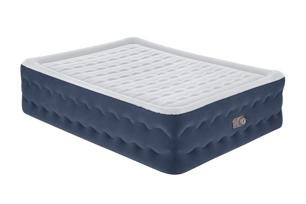 Bestway 6716P luftmadrass Dubbelmadrass Blå, Vit