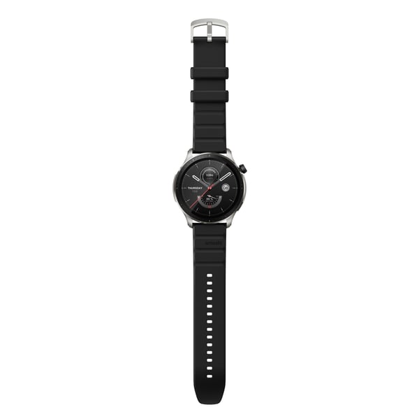 Amazfit GTR 4 Superspeed Black 3,63 cm (1.43") AMOLED 46 mm Digital 466 x 466 pixlar Pekskärm Svart GPS