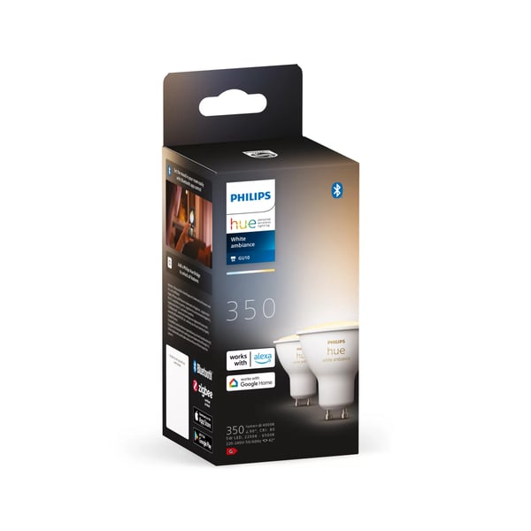 Philips Hue White ambiance 8719514340121A intelligent belysning Smart pære Bluetooth/Zigbee 5 W