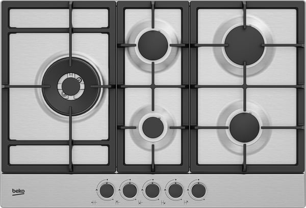 Beko HIAL75225SXE Rostfritt stål Inbyggd 75 cm Gas 5 zone(s)
