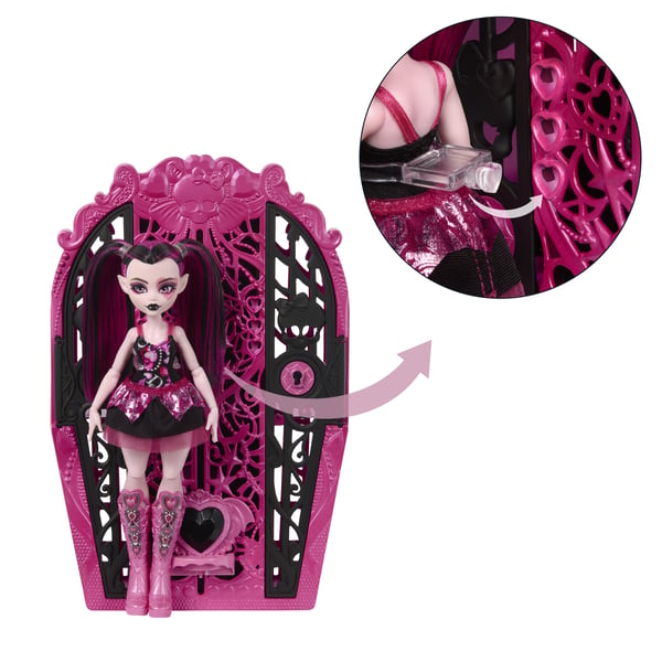Monster High Skulltimate Secrets DRACULAURA-dukke