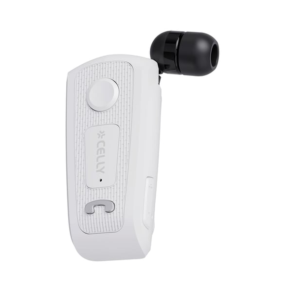 Celly BHCLIP Kuulokkeet Langallinen In-ear Puhelut/Musiikki/Urheilu/Päivittäinen USB Type-C Valkoinen
