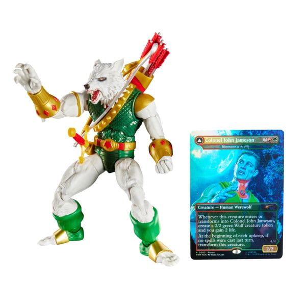 Marvel Legends Series Magic: The Gathering Man-Wolf
