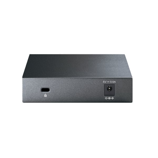 TP-Link TL-SG105S Ohanterad Gigabit Ethernet (10/100/1000) Svart