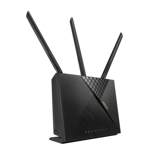 ASUS 4G-AX56 trådløs router Gigabit Ethernet Dual-band (2,4 GHz / 5 GHz) Sort