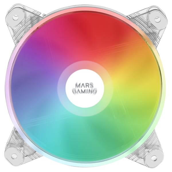 Mars Gaming MFD kylsystem för dator Datorväska Fan 12 cm Vit 1 styck