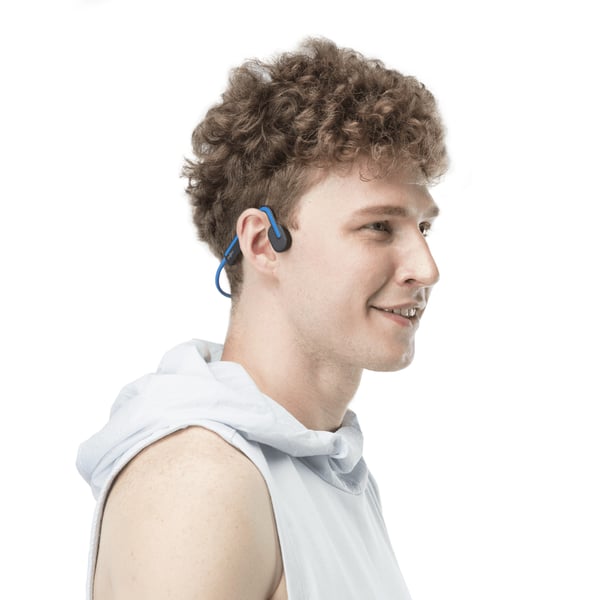 SHOKZ OpenMove Kuulokkeet Langaton Ear-hook Puhelut/Musiikki USB Type-C Bluetooth Sininen