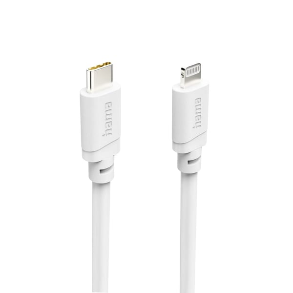 Hama 00125150 Lightning kabel 2 m Hvid