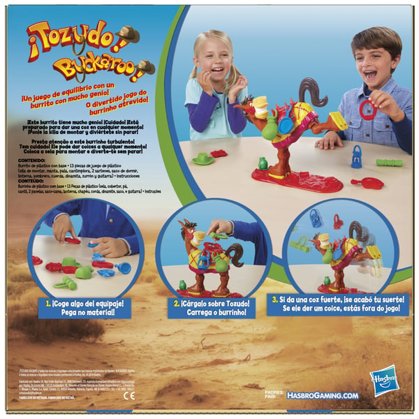 Hasbro Gaming Elefun & Friends Buckaroo-spel