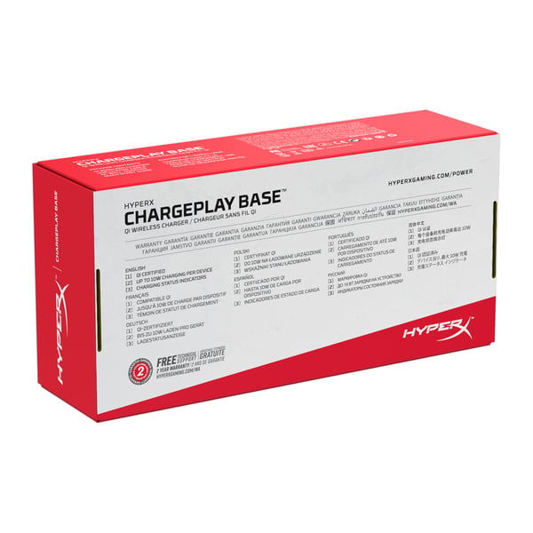 HyperX ChargePlay Base Universaali Musta USB Langaton lataaminen Pikalataus Sisätila