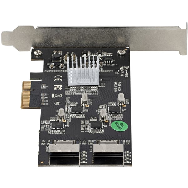 StarTech.com SATA PCIe-kontroller 8 portar - 6 Gbit/s PCI Express SATA-adapter - SATA PCIe-gränssnitt