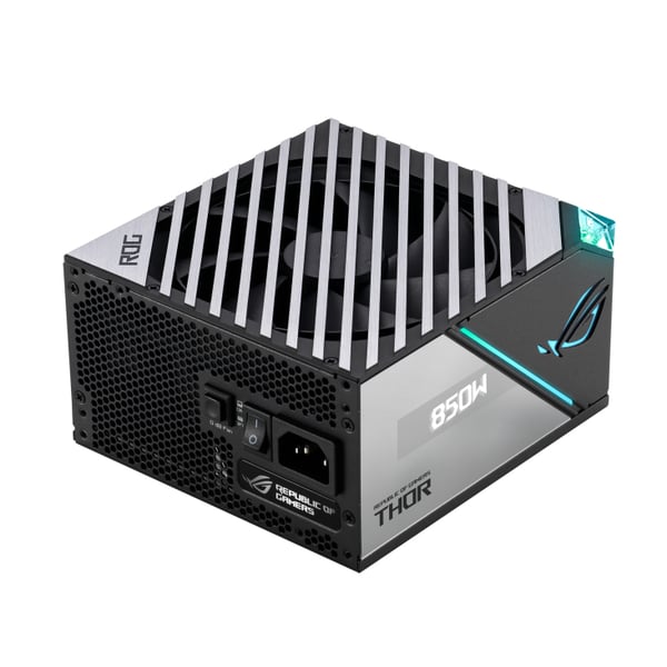 ASUS ROG THOR 850W Platinum II enhed til strømforsyning 20+4 pin ATX Sort, Blå, Grå