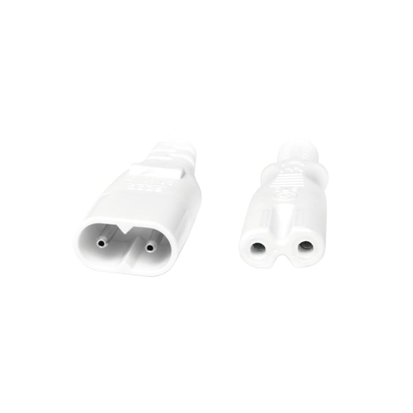 LogiLink 2m, IEC 60320-C8/IEC 60320-C7 Vit C7 coupler C8 coupler