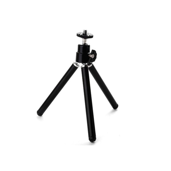 Techly I-TRIPOD-UN kolmijalka Matkapuhelin 3 jalkoja Musta