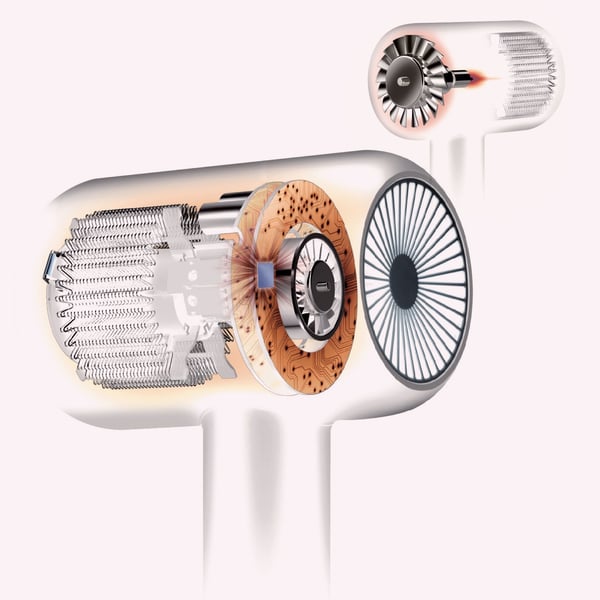 Bellissima My-Pro Hydra Sonic hiustenkuivain 1800 W Musta