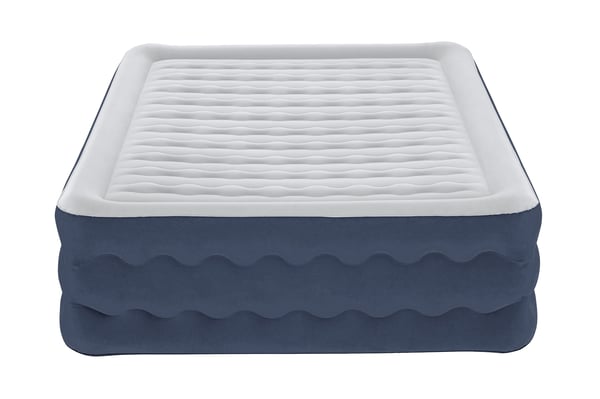 Bestway 6716P luftmadrass Dubbelmadrass Blå, Vit