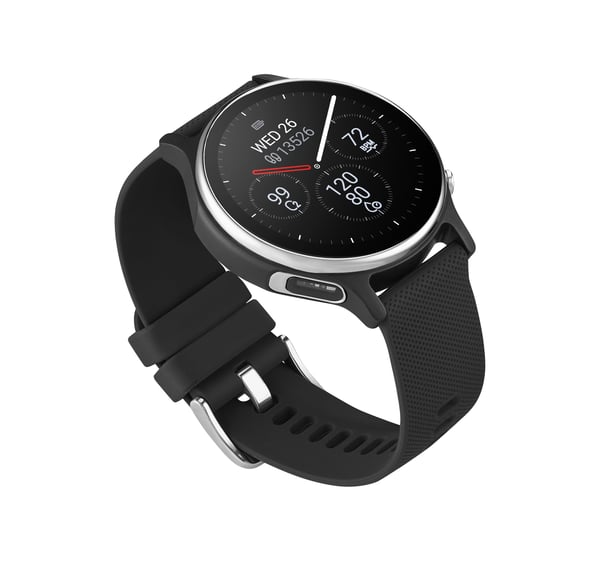 ASUS VivoWatch 6 (HC-D06) 3,53 cm (1.39") AMOLED Digital 454 x 454 pixel Berøringsskærm Sort GPS (satellit)