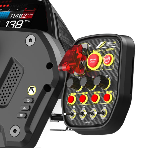 Turtle Beach VelocityOne Svart USB Ratt + Pedaler PC, Xbox One, Xbox Series S, Xbox Series X