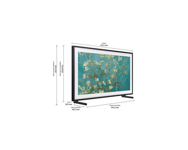 Samsung The Frame GQ32LS03CBU 81,3 cm (32") Fuld HD Smart TV Wi-Fi Sort