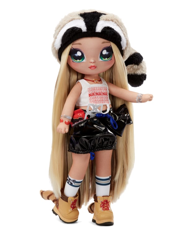Na! Na! Na! Surprise Teens Doll - Gretchen Stripes (Raccoon)