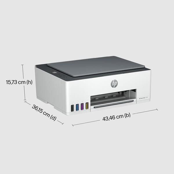HP Smart Tank 5105 Trådløst All-in-One Farve Printer, Kopimaskine, scanner