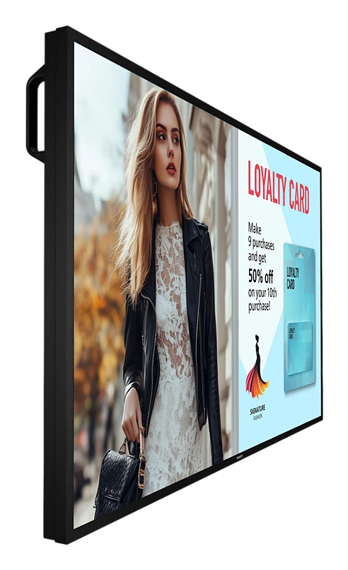Philips 6000 series 50BDL6017P Platt skärm för digital skyltning 125,7 cm (49.5") LCD 800 cd/m² 4K Ultra HD Svart Inbyggd processor Android 14 24/7