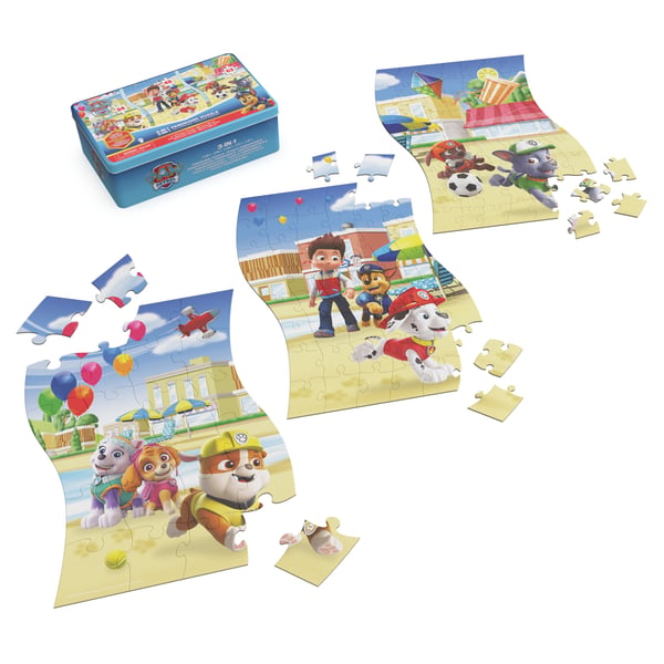 Games KPZ KPL 3in1PanoramcPzzTinPawPatrol GML Pussel 135 styck Tecknade serier