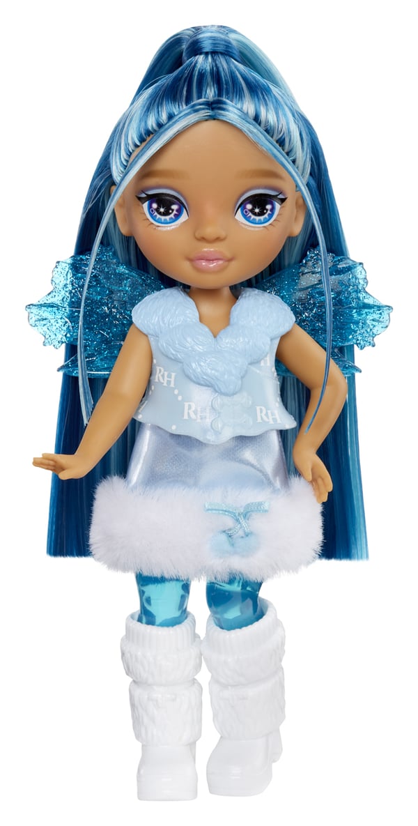Rainbow High Littles Rainbow Fantasy Fairies Doll- Sapphire (blue)