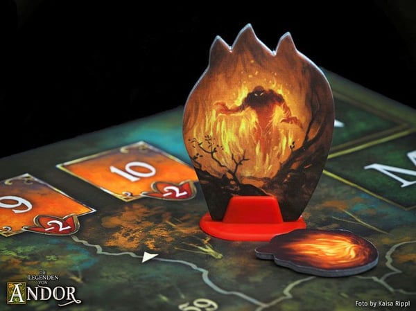 Kosmos 14357648 lautapeli Legends of Andor 60 min Lautapelin lisäosa Matkailu-/seikkailupeli