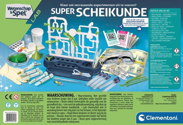 Clementoni Science & Play 56172 lasten tiedepakkaus & lelu